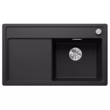   Blanco Zenar 45 S-F gránit mosogató csepegtetővel 85x50 cm, jobbos / fekete 526043