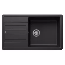   Blanco Legra XL 6 S gránit mosogató csepegtető felülettel 86x50 cm és lefolyógarnitúrával, fekete 526087