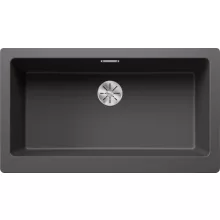   Blanco Vintera XL 9-UF egymedencés gránit mosogató 89,6x51 cm, palaszürke 526102