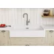 Blanco Vintera XL 9-UF egymedencés gránit mosogató 89,6x51 cm, fehér 526105