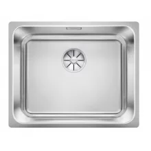   Blanco Solis 500-U rozsdamentes acél mosogató 54x44 cm, fényes 526122