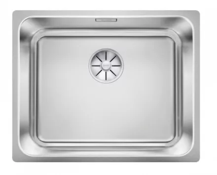 Blanco Solis 500-U rozsdamentes acél mosogató 54x44 cm, fényes 526122