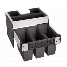   Blanco Select II 60/3 Orga bútorfrontra szerelhető hulladékgyűjtő, fekete 526209