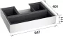 Blanco SELECT II Orga rendező fiók 60 cm, fehér 526212