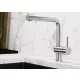 Blanco Linus magasnyomású mosogató csaptelep PVD felülettel, króm HD 526241