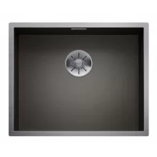   Blanco Zerox 500-U rozsdamentes sötét acél mosogató 54x44 cm kiegészítőkkel 526243