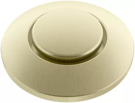 Blanco FWD pneumatikus nyomógomb konyhai hulladékdarálóhoz szálcsiszolt arany kivitelben.
