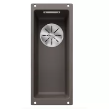   Blanco Subline 160-U egymedencés gránit mosogató 19x46 cm, vulkánszürke 526799