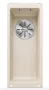 Blanco Subline 160-U egymedencés gránit mosogató 19x46 cm, törtfehér 526802