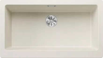 Blanco Vintera XL 9-UF egymedencés gránit mosogató 89,6x51 cm, törtfehér 526803