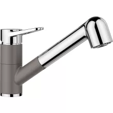   Blanco Wega-S II magas nyomású konyhai csaptelep kihúzható fejjel, vulkánszürke/króm HD 526983