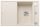 Blanco Axia III 45 S gránit mosogató csepegtető felülettel és üveg vágólappal 78x51 cm, törtfehér 527035