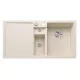 Blanco Collectis 6 S gránit mosogató csepegtetővel 100x51 cm kiegészítőkkel, jobbos / törtfehér 527058
