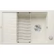 Blanco Elon XL 6 S egymedencés gránit mosogató csepegtető ráccsal 78x50 cm, törtfehér 527070