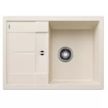   Blanco Metra 45 S Compact egymedencés gránit mosogató csepegtetővel 68x50 cm, törtfehér 527103