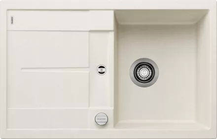 Blanco Metra 45 S Silgranit mosogató 78x50 cm csepegtető felülettel és távműködtetővel, törtfehér 527105