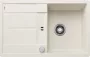 Blanco Metra 45 S-F Silgranit mosogató csepegtető felülettel 77x49 cm és távműködtetővel, törtfehér 527107