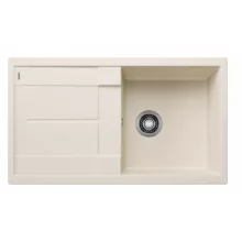   Blanco Metra 5 S gránit mosogató csepegtetővel 86x50 cm lefolyógarnitúrával, törtfehér 527110