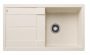 Blanco Metra 5 S gránit mosogató csepegtetővel 86x50 cm lefolyógarnitúrával, törtfehér 527110