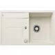 Blanco Metra 5S-F Silgranit mosogató 85x49 cm lefolyógarnitúrával és távműködtetővel, törtfehér 527111