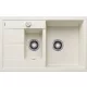 Blanco Metra 6 S Compact két medencés Silgranit 78x50 cm mosogató távműködtetővel, törtfehér 527114
