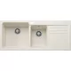 Blanco Naya 8 S Silgranit két medencés 116x50 cm mosogató, balos/törtfehér 527131