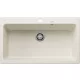 Blanco Naya XL 9 Silgranit 86x51 cm mosogató túlfolyóval és lefolyógarnitúrával, törtfehér 527133