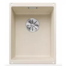   Blanco Subline 320-U gránit mosogató 35x46 cm, lefolyógarnitúrával és rögzítővel, törtfehér 527160