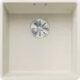 Blanco Subline 400-F gránit mosogató 42,7x42,7 cm lefolyóganitúrával, törtfehér 527165