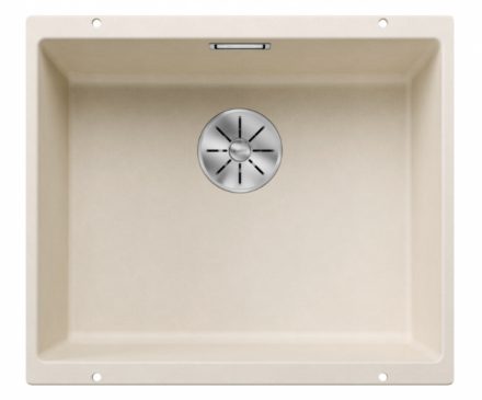 Blanco Subline 500-U egymedencés gránit mosogató 53x46 cm, törtfehér 527170