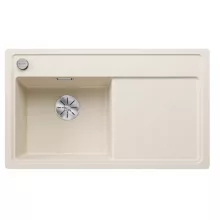   Blanco Zenar 45 S-F gránit mosogató csepegtetővel 85x50 cm, balos / törtfehér 527179