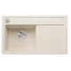 Blanco Zenar 45 S-F gránit mosogató csepegtetővel 85x50 cm, balos / törtfehér 527179