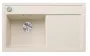 Blanco Zenar 45 S-F gránit mosogató csepegtetővel 85x50 cm, balos / törtfehér 527179