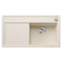   Blanco Zenar 5 S-F egymedencés gránit mosogató csepegtetővel 90x50 cm, jobbos / törtfehér 527183