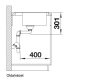 Blanco Zenar XL 6 S Compact gránit mosogató 78x51 csepegtetővel, jobbos / törtfehér 527185