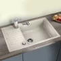 Blanco Zia XL 6 S Compact Silgranit  78x50 cm mosogató csepegtető felülettet és távműködtetővel, törtfehér 527213