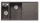 Blanco Axia III 6 S két medencés gránit mosogató 100x51 cm fa vágódeszkával, balos / vulkánszürke 527227