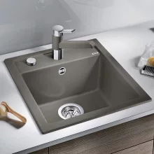   Blanco Dalago 45-F Silgránit mosogató távműködtetővel, vulkánszürke 527243