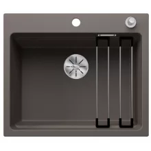   Blanco Etagon 6 egymedencés gránit mosogató kiegészítőkkel 60x51 cm, vulkánszürke 527260