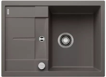 Blanco Metra 45 S Compact Silgranit mosogató 68x50 cm excenterrel, vulkánszürke 527285