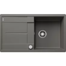   Blanco Metra 5S-F Silgranit mosogató 85x49 cm lefolyógarnitúrával és távműködtetővel, vulkánszürke  527294
