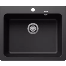   Blanco Naya 6 Silgranit mosogató 62x51 cm lefolyógarnitúrával, vulkánszürke 527311