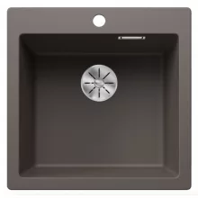   Blanco Pleon 5 egymedencés gránit mosogató 51,5x51 cm, vulkánszürke 527318