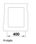 Blanco Subline 320-F egymedencés gránit mosogató 35x43 cm, vulkánszürke 527342