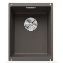   Blanco Subline 320-U gránit mosogató 35x46 cm, lefolyógarnitúrával és rögzítővel, vulkánszürke 527343
