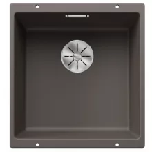   Blanco Subline 400-U egymedencés gránit mosogató lefolyógarnitúrával 43x46 cm, vulkánszürke 527349