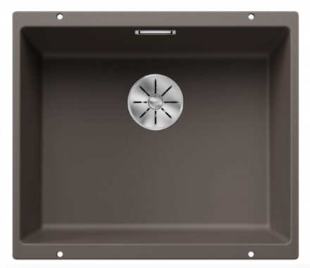 Blanco Subline 500-U egymedencés gránit mosogató 53x46 cm, vulkánszürke 527353