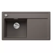   Blanco Zenar 45 S-F gránit mosogató csepegtetővel 85x50 cm, balos / vulkánszürke 527362