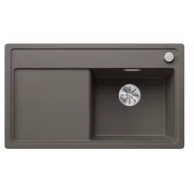   Blanco Zenar 45 S-F gránit mosogató csepegtetővel 85x50 cm, jobbos / vulkánszürke 527363