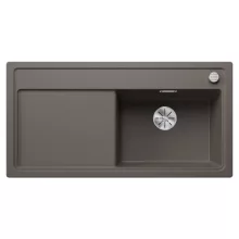  Blanco Zenar XL 6 S egymedencés gránit mosogató csepegtetővel 100x51 cm, jobbos / vulkánszürke 527372